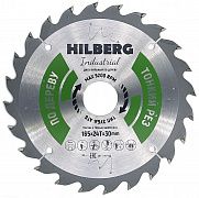 Диск пильный Hilberg Industrial Дерево тонкий рез 165*30*24Т HWT160