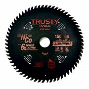 Диск пильный Трасти Aluminum с тефлоновым покрытием по алюминию 150х20 64T
