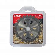 Диск пильный по дереву TOUA 125х20х24