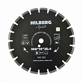 Диск алмазный отрезной 350*25,4 Hilberg Hard Materials Лазер асфальт HM308