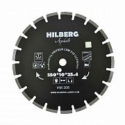Диск алмазный отрезной 350*25,4 Hilberg Hard Materials Лазер асфальт HM308