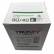 Скоба узкая тип 90 - 40 мм Trusty