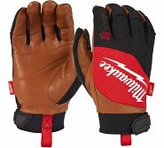 Перчатки с кожаными вставками Milwaukee размер L/9