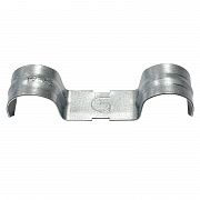 Скоба металлическая однолапковая двойная СМОД 19-20 б/о оцин. (50 шт/уп 12 уп/кор)