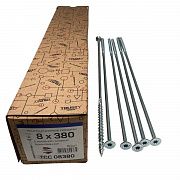 Конструкционные саморезы TCC 8х380 потайные (50 шт)