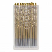 Сверла по металлу 4.5*80(47)мм (10шт) Hilberg Cobalt 5% TOP, CO045-10