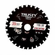 Диск пильный Trusty-Tools Steel Cutting по металлу 136х20 30T