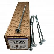 Конструкционные саморезы TCF 8х260 тарельчатые (50 шт)