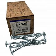 Конструкционные саморезы TCF 8х120 тарельчатые (50 шт)