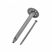 Тарельчатый дюбель с гвоздем по пеноблокам GNINR-200-6-LIP - упаковка 50 шт.