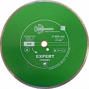 Диск алмазный отрезной 400*32 Сплошной Эксперт Гранит hot press EG360