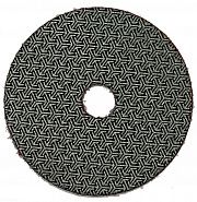 Алмазный гибкий шлифовальный гальванический круг "Черепашка" Hilberg 100 мм № 100, 560100