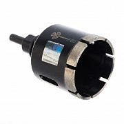 Коронка алмазная по керамограниту 60 мм Серебряная пайка GCB767