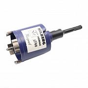Коронка алмазная по бетону 68 мм Hilberg Laser Magnet HMM68