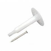 Тарельчатый дюбель с гвоздем для монтажа теплоизоляции GNINR-150-6-IP