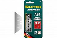 Трапециевидные лезвия KRAFTOOL SG-A24 тип А24