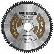 Диск пильный Hilberg Industrial Ламинат 210*30*80Т HL210
