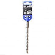 Бур для перфоратора по бетону 8*160мм SDS-plus Hilberg, S08160