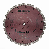 Диск алмазный отрезной 230*12x2 Hilberg Industrial Hard TOP CnB HIT896