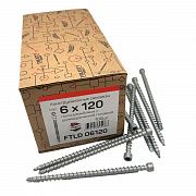 Конструкционные саморезы FTLD 6х120 полнорезьбовые (100 шт)