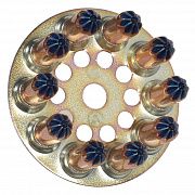 Индустриальные патроны 6,3х16 мм в барабане черные