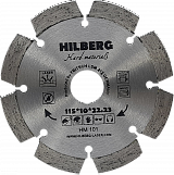 Диск алмазный отрезной 115*22,23 Hilberg Hard Materials Лазер HM101