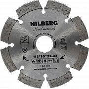 Диск алмазный отрезной 115*22,23 Hilberg Hard Materials Лазер HM101