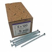 Конструкционные саморезы TCC 5х120 потайные (100 шт)