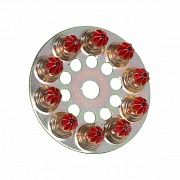 Индустриальные патроны 6,3х10 мм в барабане красные