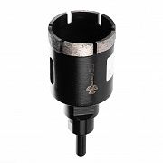 Коронка алмазная по керамограниту 50 мм Серебряная пайка GCB765