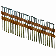 Гвозди реечные 21° на пластике 70 мм ершеные оцинкованные (4000 шт)