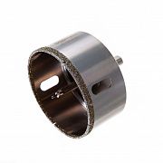 Коронка алмазная по керамике и кафелю с центрирующим сверлом 80 мм  400080