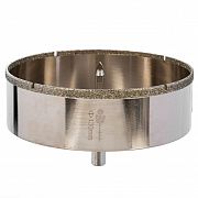 Коронка алмазная по керамике и кафелю с центрирующим сверлом 125мм 400125