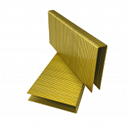 Скоба каркасная среднего сечения оцинкованная тип L - 35 мм