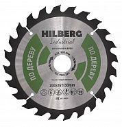 Диск пильный Hilberg Industrial Дерево 200*30*24Т HW200