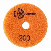 Алмазный гибкий шлифовальный круг "Черепашка" 50 мм № 200 (сухая шлифовка), 364200