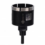 Коронка алмазная по керамограниту 68 мм Серебряная пайка GCB768