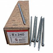 Конструкционные саморезы FTLD 8х240 полнорезьбовые (50 шт)