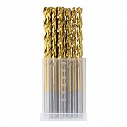 Сверла по металлу 3.0*61(33)мм (10шт) Hilberg Cobalt 5% TOP, CO030-10