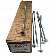 Конструкционные саморезы TCF 8х300 тарельчатые (50 шт)