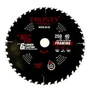 Диск пильный Trusty-Tools Framing по дереву с тефлоновым покрытием 250х30 40T