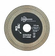 Диск алмазный отрезной 125*22,23 Турбо серия Grand Cut & Grind GCG002
