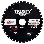 Диск пильный Trusty-Tools Steel Cutting по металлу 190х30 38T