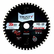 Диск пильный Trusty-Tools Steel Cutting по металлу 165х20 48T