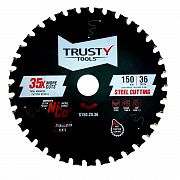 Диск пильный Trusty-Tools Steel Cutting по металлу 150х20 36T