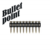 Усиленные гвозди по бетону и металлу Toua CN EG Bullet Point - 40 мм