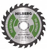 Диск пильный Hilberg Industrial по дереву 190*30/20*24Т HW190