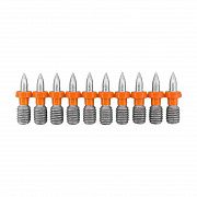 Гвозди-шпильки c резьбой по бетону и металлу GNGM6-8-15-BT