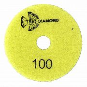 Алмазный гибкий шлифовальный круг "Черепашка" 50  мм № 100 (сухая шлифовка), 364100
