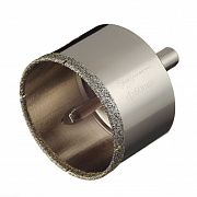 Коронка алмазная по керамике и кафелю с центрирующим сверлом 60 мм  400060